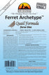 Wysong Ferret Archetype Quail Formula - Raw Ferret Food 7.5 Ounce Bag 858053
