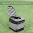 8 TRIPTIPS Portable Toilet Bags Drawstring Gallon Camping Toilet Bags Toilet Waste Bags Leak-Proof Toilet Liners, Trash