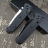 Thumb Open Mini EDC Folding Pocket Knife, Axis Lock with 2.7'' 8Cr13MoV Blade, Glass Reinforced Nylon Handle