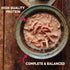 Wellness CORE Natural Grain Free Mini Meals Wet Dog Food, Shredded Chicken & Turkey Dinner in Gravy, 3-Ounce Pouch