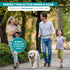 Tuff Mutt Hands-Free Waist Leash for Dog Walking, Adjustable Belt with Double Handle for Large & Medium Dogs