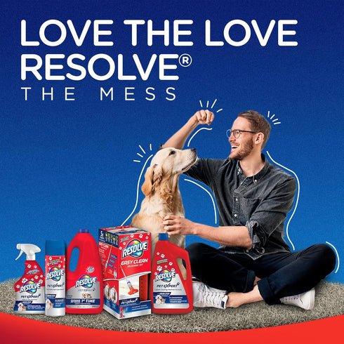 22 oz Resolve Pet Expert Stain and Odor Remover, Carpet Cleaner, Pet Stain and Odor Remover, Carpet & Upholstery