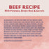 13 (Pack 12) Natural Balance Ultra Premium Wet Dog Food, Beef Formula with Potatoes, Carrots & Brown Rice, Ounce Can