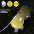 Waterproof Dog Raincoat, Adjustable Reflective Lightweight Pet Rain Clothes with Poncho Hood (Large, Yellow)