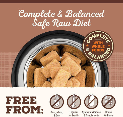Primal Freeze Dried Dog Food Nuggets, Pork, Complete & Balanced Meal, 14 oz