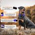 2 Pack Reflective Dog Collar with Safety Locking Buckle, Adjustable Soft Comfortable Nylon for Small Medium Large Dogs