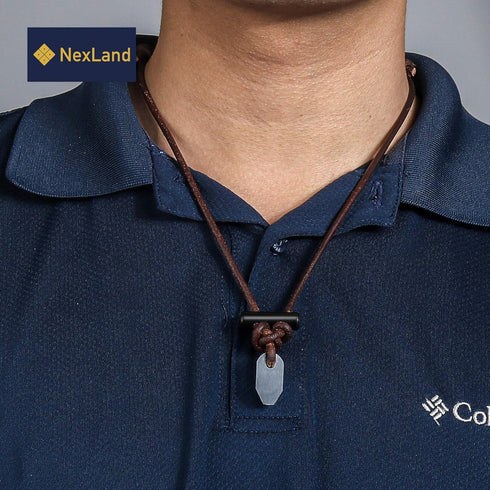 FNL Ceramic Fire Starter Necklace with Leather Cord