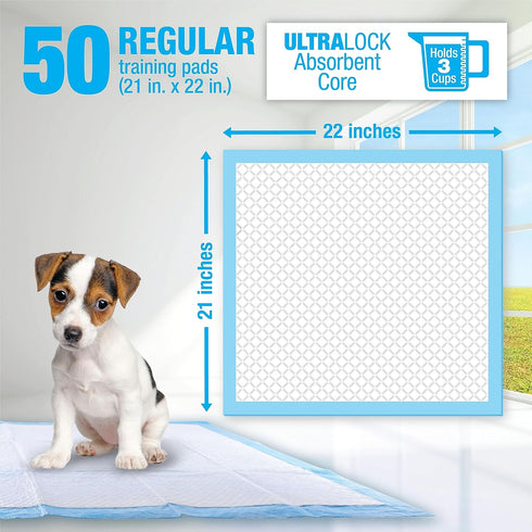 Ruffin' It Lil' Squirts Puppy Training Pads, 50 Pk