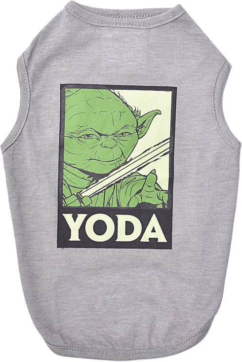Star Wars for Pets Yoda Dog Tee - Soft Dog Shirt for Large Dogs, Size X-Large, Cute Dog Clothing