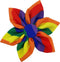 Huxley & Kent Pinwheel for Pets | Equality (Small) | Pride Velcro Collar Accessory for Dogs and Cats