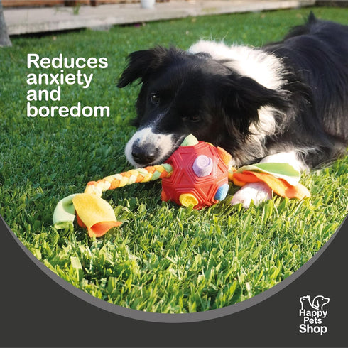 Snuffle Rope - Interactive Dog Ball and Puzzles for Smart Dogs, Dog Balls for Large Dogs