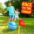 Franklin Sports Kick Croquet Game Set - Combines Soccer and Croquet - Perfect for Kids and Adults - Great for Outdoor