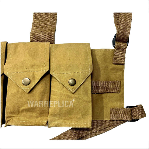 warrepplica Rhodesian Fereday & Sons Tactical Chest Rig with Grenade Pocket, 6 Magazine Pouch for FAL/G3/M14