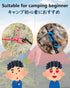 Rope Tensioner (10 Pack), Aluminum Alloy Camping Tent Guyline Cord Adjuster for Camping, Hiking, Backpacking