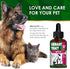 Cat Urinary Tract Infection Treatment with Cranberry, Dog UTI Care for Bladder, 2 Oz Drops for Renal Health
