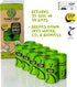 PLANET POOP Home Compostable Dog Poop Bags, 120 Un-Scented Extra-long Pet Waste Bags, Plastic Free, Leakproof