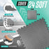 Yes4All 24SQFT-120SQFT Puzzle Exercise Mat - EVA Interlocking Foam Floor Tiles with Border for Home Gym Workouts.