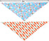 2 Pack Easter Dog Bandana, Triangle Bibs Pet Scarf for Medium to Large Dogs
