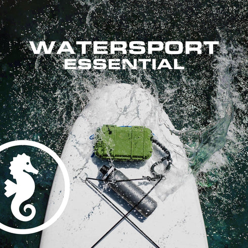 Seahorse 56 OEM Portable Waterproof Dry Box Hard Protective Micro Case - Mil Spec/USA Made / IP67 Waterproof/Lockable/Airtight/Smell Proof - for Hand Tools, Ammo Boxes, Stash Box by Seahorse