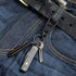 KeyUnity KM04 Titanium Carabiner Keychain Clip, Quick Release EDC Key Holder Organizer