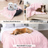 PetAmi Dog Blanket for Small Dogs, Pink Fluffy Soft Puppy Blanket, Sherpa Fleece Cat Blanket, Washable, Small 24x32