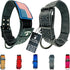 Tactical Dog Collar 2 Inch Wide Heavy Duty with Metal 2-Pin Buckle for Medium, Large & XL Dogs, Reflective