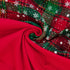 Fitwarm Merry Woofmas 100% Cotton Dog Christmas Outfits, Lightweight Holiday Dress with Bowknot, Red XXS