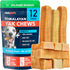 100% Natural Yak Cheese Dog Chews - Lactose Free for Small, Medium & Large Dogs - Dental Cleaning Chews for Aggressive