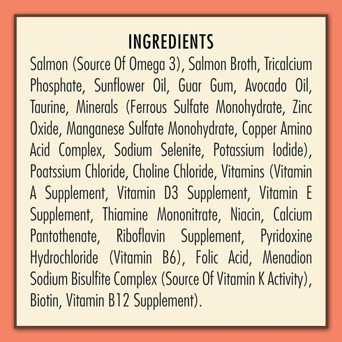 AvoDerm Natural Wild By Nature Salmon in Salmon Consomme Wet Cat Food, 3 oz