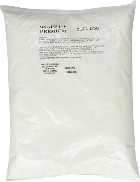Premium Corn Dog Mix, 5 lbs, SNAPPY