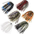 OROOTL Silicone Jig Skirts, Spinnerbait Skirt Replacement for Bass Fishing Lures