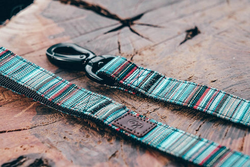 Embark Urban Dog Leashes, Colorful Strong Nylon Leashes for Small, Medium, and Large Breed Dogs, Heavy Duty (Boho, 4 Ft)