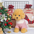 Dog Sweater Turtleneck Knitwear, Warm Pullover Coat for Small Dogs, Holiday Clothing, Knitted Outfits for Cold Weather