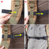 XTACER Adjustable Backpack Chest Strap, Sternum Strap Chest Belt with Buckle (Pack of 4)