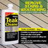 1-16 OZ (081416) STAR BRITE Premium Teak Cleaner - Restore, Renew & Refresh Old Weathered Gray Teak Furniture & Other