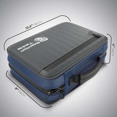 Reaction Tackle Deluxe Bait Binder - Salt Water Resistant with 4 Single & 2 Double Pocket Sleeves for Bait Storage