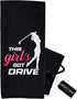 This Girl’s Got Drive Golf Towel, Accessories for Women, Embroidered Funny Golf Gift, Birthday Gifts
