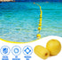 OROOTL Marine Buoy Float, 4/8pcs Rope Floats, Fishing Marker Buoy, Plastic Water Buoy for Boats, Pool, Kayak