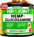 FURALAND Hemp Hip and Joint Supplement for Dogs - Glucosamine for Dogs -