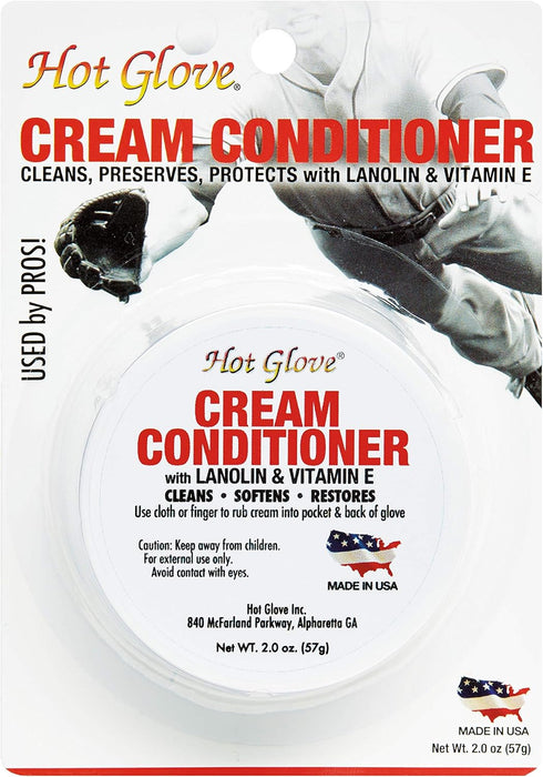 Hot Glove Cream Conditioner for Glove Maintenance and Leather Care