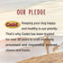 6 Count (Pack 2) Cadet Gourmet Triple Chews Long-Lasting Pork Hide Sticks with Sweet Potato and Chicken, Healthy Dog