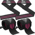 Wrist Wraps + Lifting Straps Bundle (2 Pairs) for Weightlifting, Gym, Powerlifting, Bodybuilding