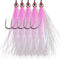 Shaddock Fishing Clouser Minnow Fly Fishing Flies, Streamer Wet Salmon Trout Steelhead Jig Hooks