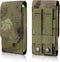 IronSeals Tactical Molle Phone Holster Pouch - Universal Belt Waist Bag for iPhone 16 Pro Max/16 Pro/15 Pro Max/14 Pro