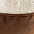 South Pine Porch Samson Deluxe Round Pillow Style Dog Bed - Latte, Extra Small (24")