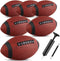 Jerify Composite Leather Footballs Official Size Football Bulk Inflatable Foot Ball with