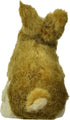 Brown Plush Rabbit Dog Toy with Squeaker - Hyper Pet