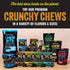 etta says! Crunchy Premium Variety Pack Dog Chews – 7" Grain-Free Chews, Made in USA, Easy to Digest (24 Count)
