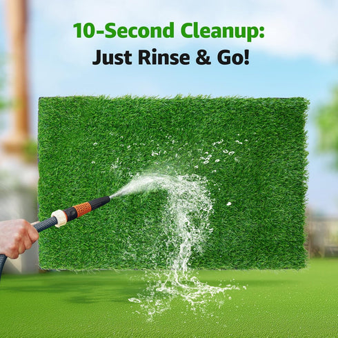 (39.2X31.5) Artificial Pet Pee Grass Mat for Puppy, Pet Turf Fake Grass Replacement Pad for Dog Potty Training, Indoor