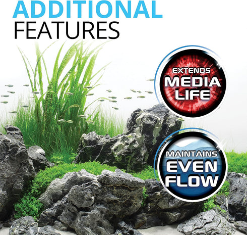 Fluval Pre-Filter Media, Mechanical Filter Media for Aquariums, Ceramic Rings, 26.45 oz.